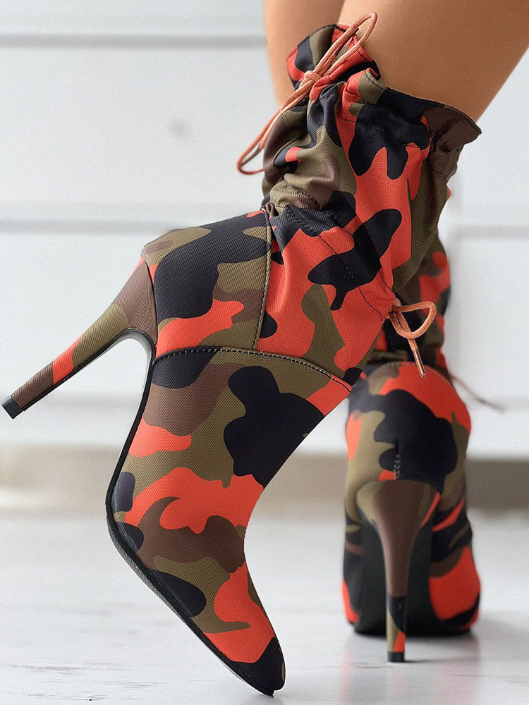 Ankle Camo Boots