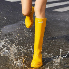 Bottes de pluie hautes antidérapantes et imperméables à la mode