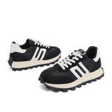 Front Lace-up Retro Sports Sneakers