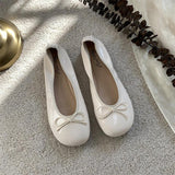 Bow Ballerina Flat Shoes