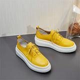 Charlize Genuine Leather Fashion Sneakers