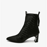 Forest Mesh Ankle Boots