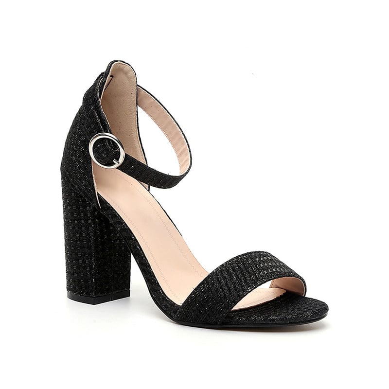 Ankle Strap Heeled Sandals