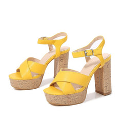 Block Heeled Sandals