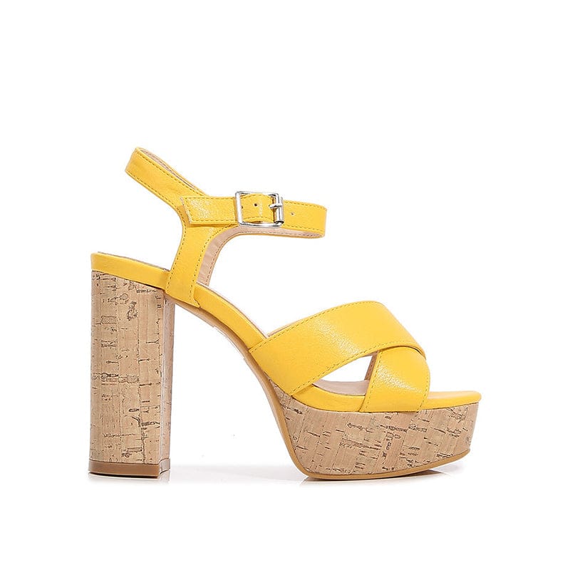 Block Heeled Sandals