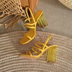 Block Heeled Sandals