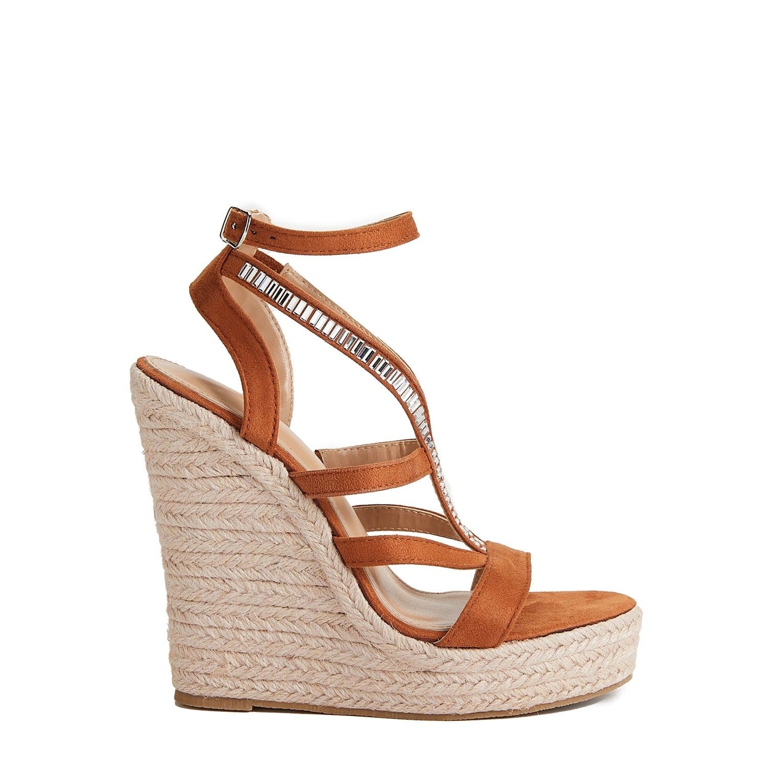 Ankle Strap Espadrille Wedge Sandals