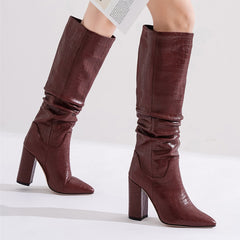 Frazer Slouch Knee High Boots