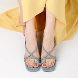 Cordelia Flip Flop Strappy Heeled Sandals