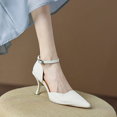 Carol Ankle Strap Novelty Heels