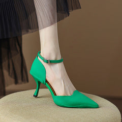 Carol Ankle Strap Novelty Heels