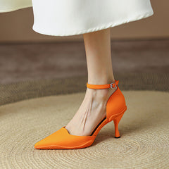 Carol Ankle Strap Novelty Heels