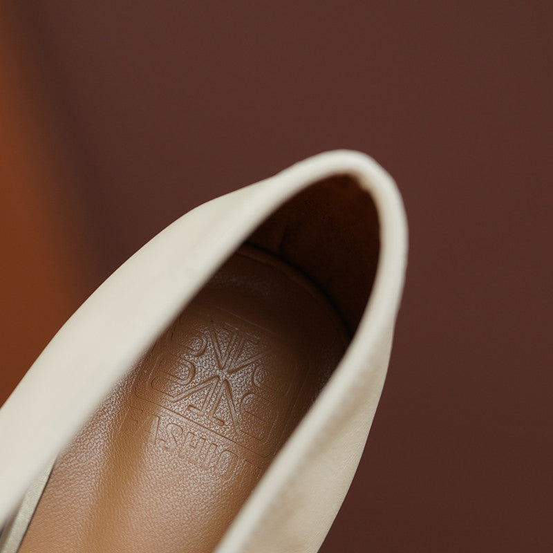 Courtney V Cut Vintage Novelty Heels